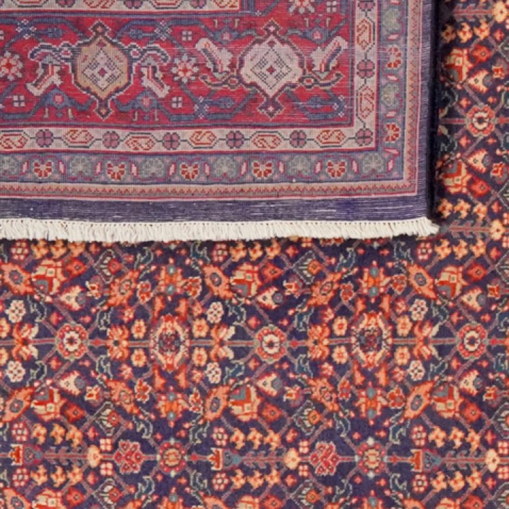 Meyghan — Hand-knotted, 213x322 cm, Blue, 100% Virgin Wool | View 6