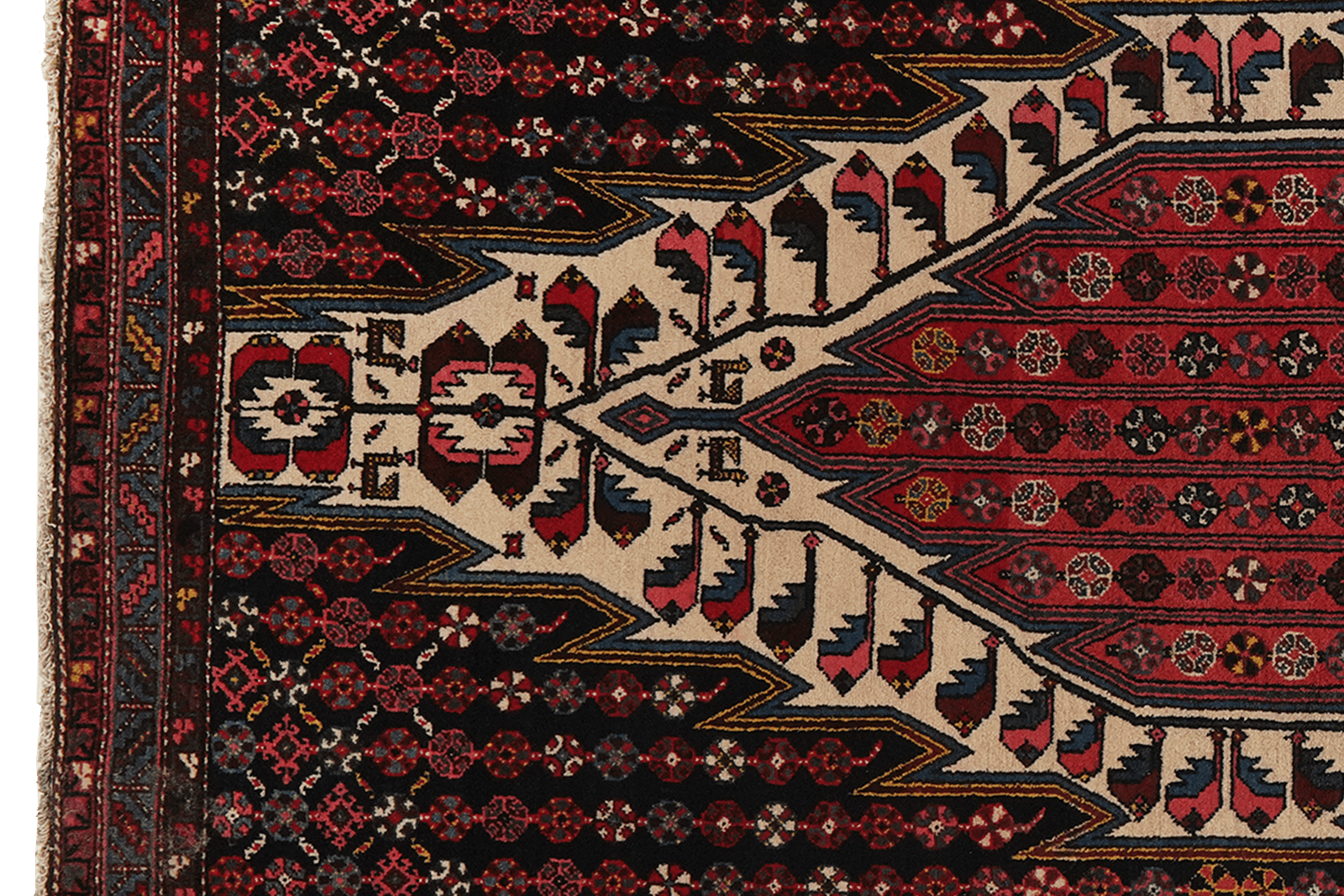 Kardal — Hand-knotted, 132x200 cm, Blue, 100% Virgin Wool | View 3