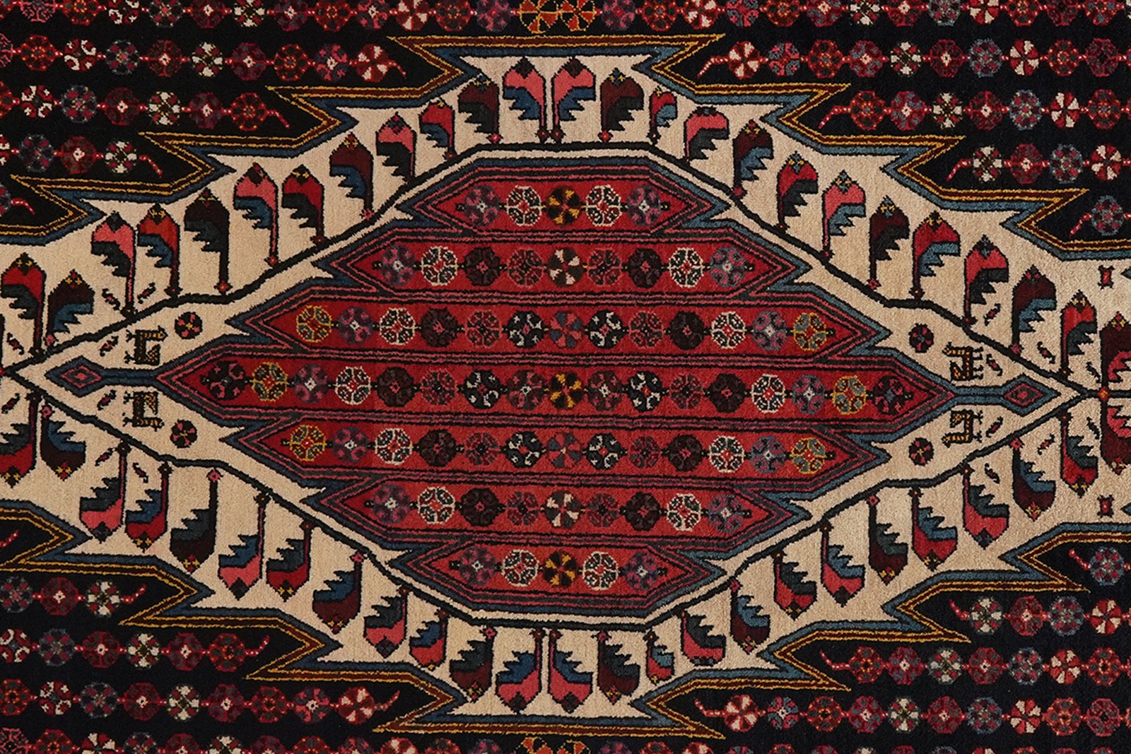 Kardal — Hand-knotted, 132x200 cm, Blue, 100% Virgin Wool | View 4