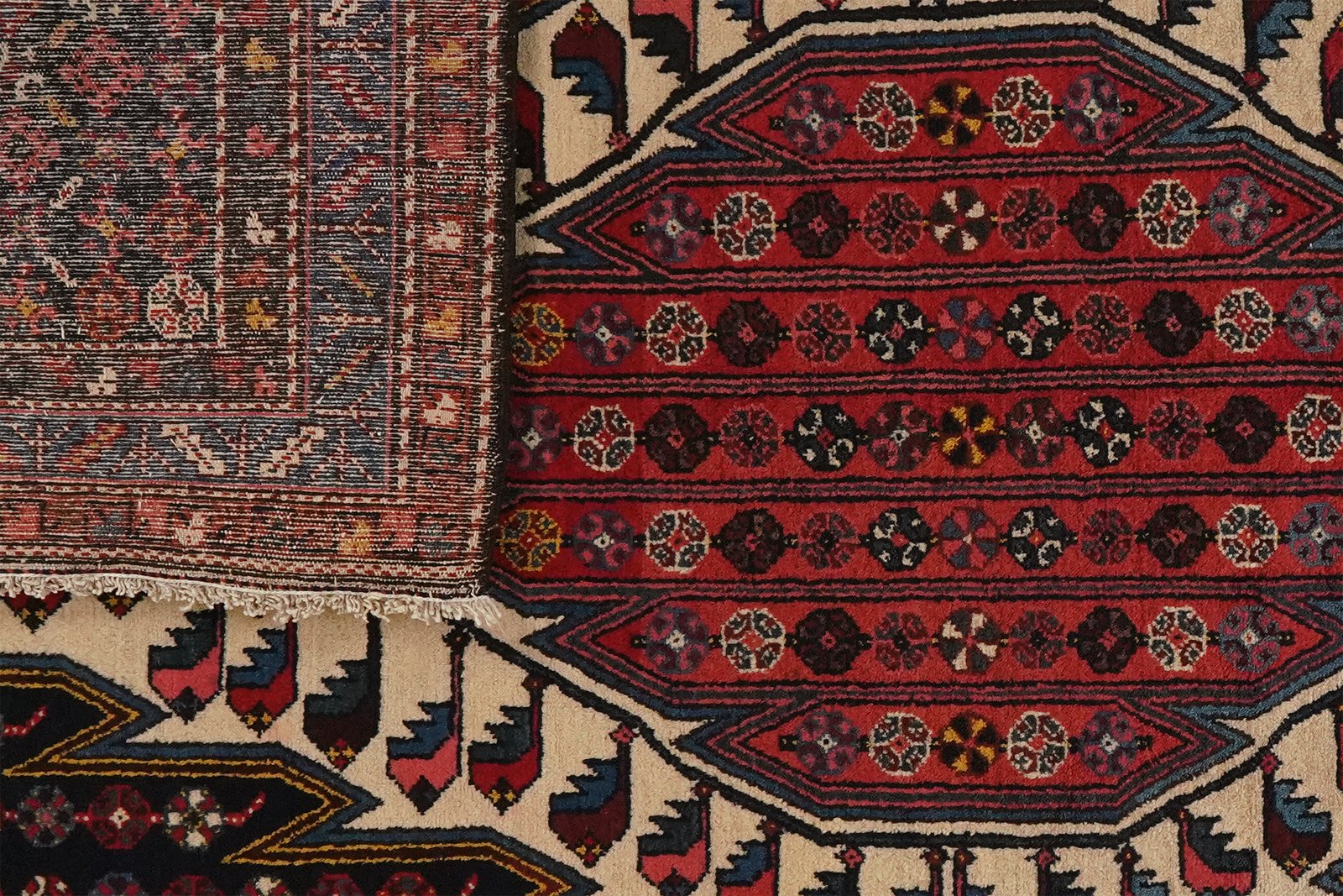 Kardal — Hand-knotted, 132x200 cm, Blue, 100% Virgin Wool | View 5