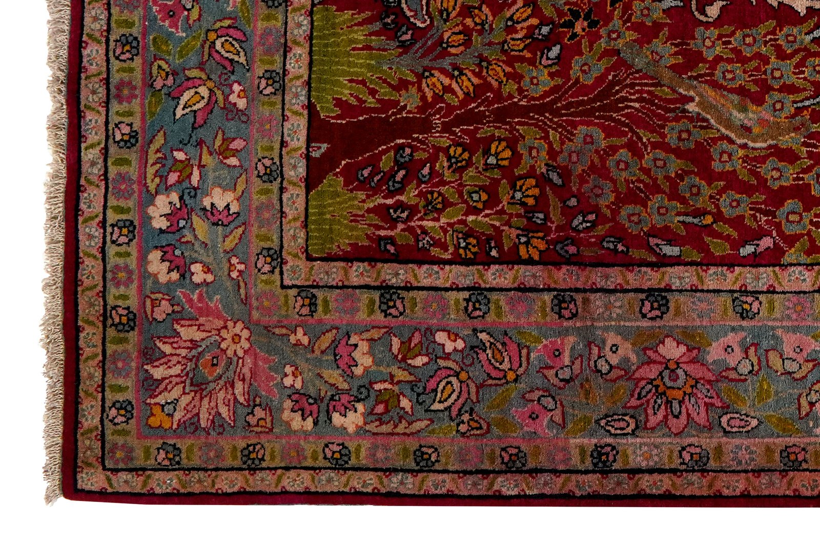 Teheran — Hand-knotted, 145x230 cm, Red, 100% Virgin Wool | View 3