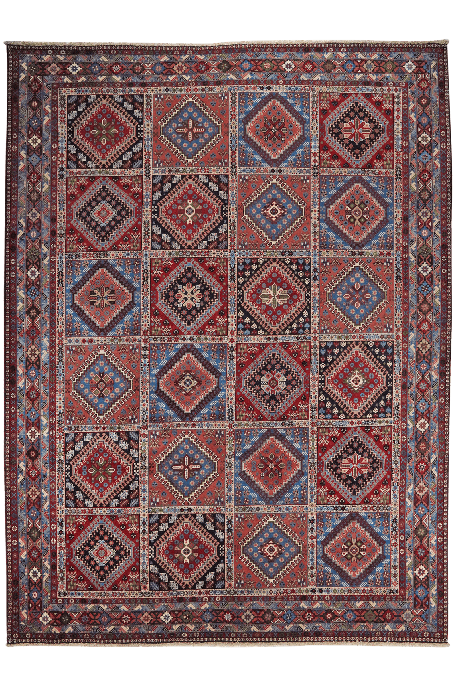 Yalameh — Hand-knotted, 252x340 cm, Multicolor, 100% Virgin Wool | Main view