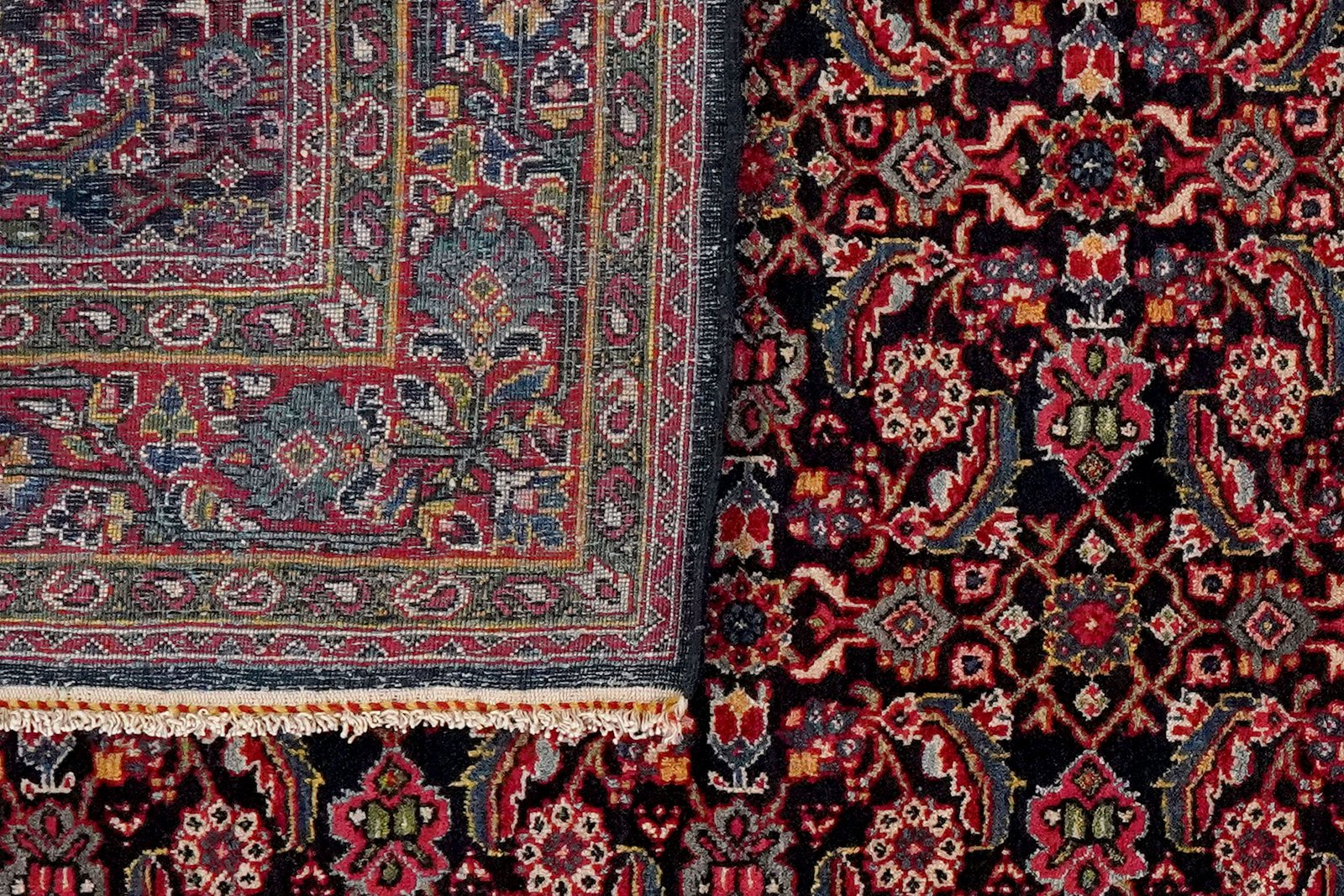Meyghan — Hand-knotted, 132x200 cm, Blue, 100% Virgin Wool | View 6