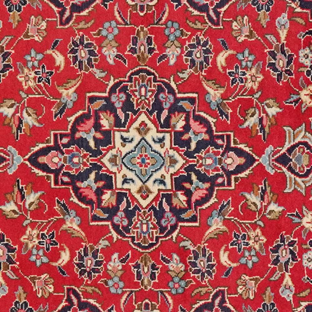 Ardakan — Hand-knotted, 104x149 cm, Red, 100% Virgin Wool | View 4