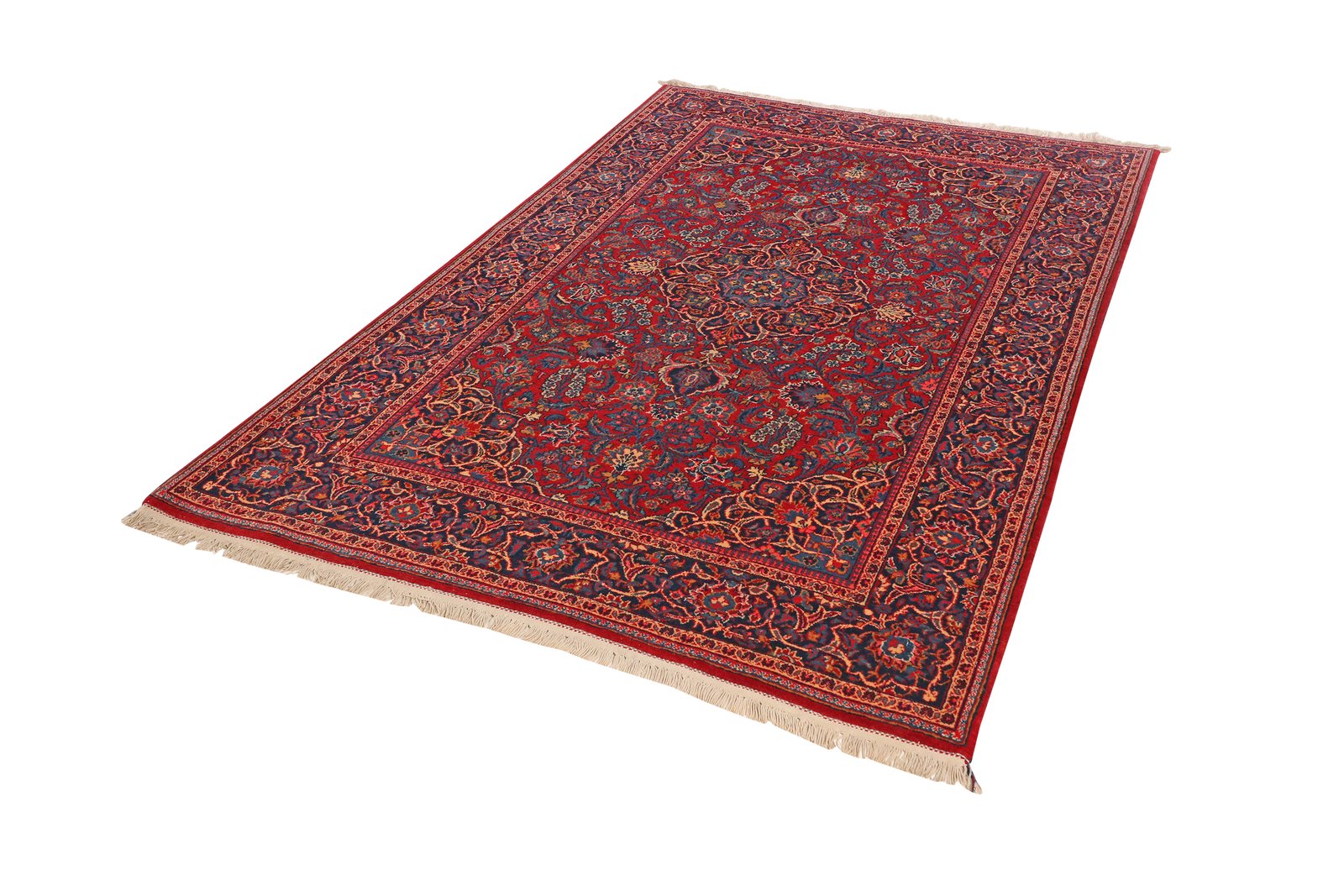 Ghazvin — Hand-knotted, 130x198 cm, Red, 100% Virgin Wool | View 5