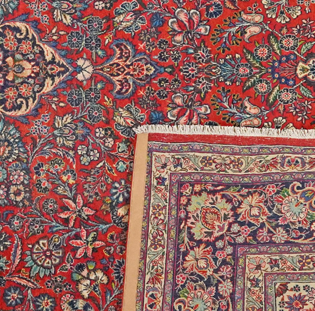 Ekbatan — Hand-knotted, 270x364 cm, Red, 100% Virgin Wool | View 6