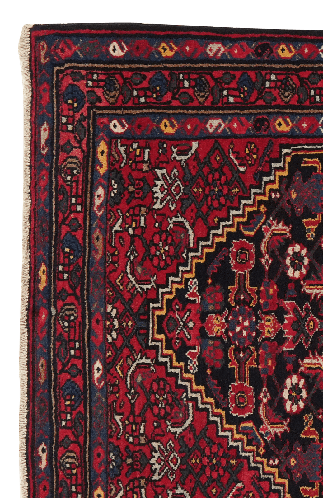 Indjelass — Hand-knotted, 122x213 cm, Blue, 100% Virgin Wool | View 3