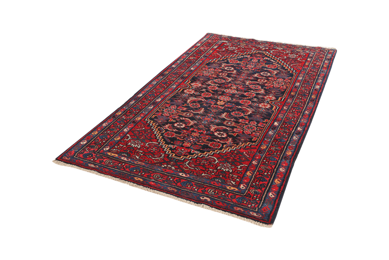 Indjelass — Hand-knotted, 122x213 cm, Blue, 100% Virgin Wool | View 5