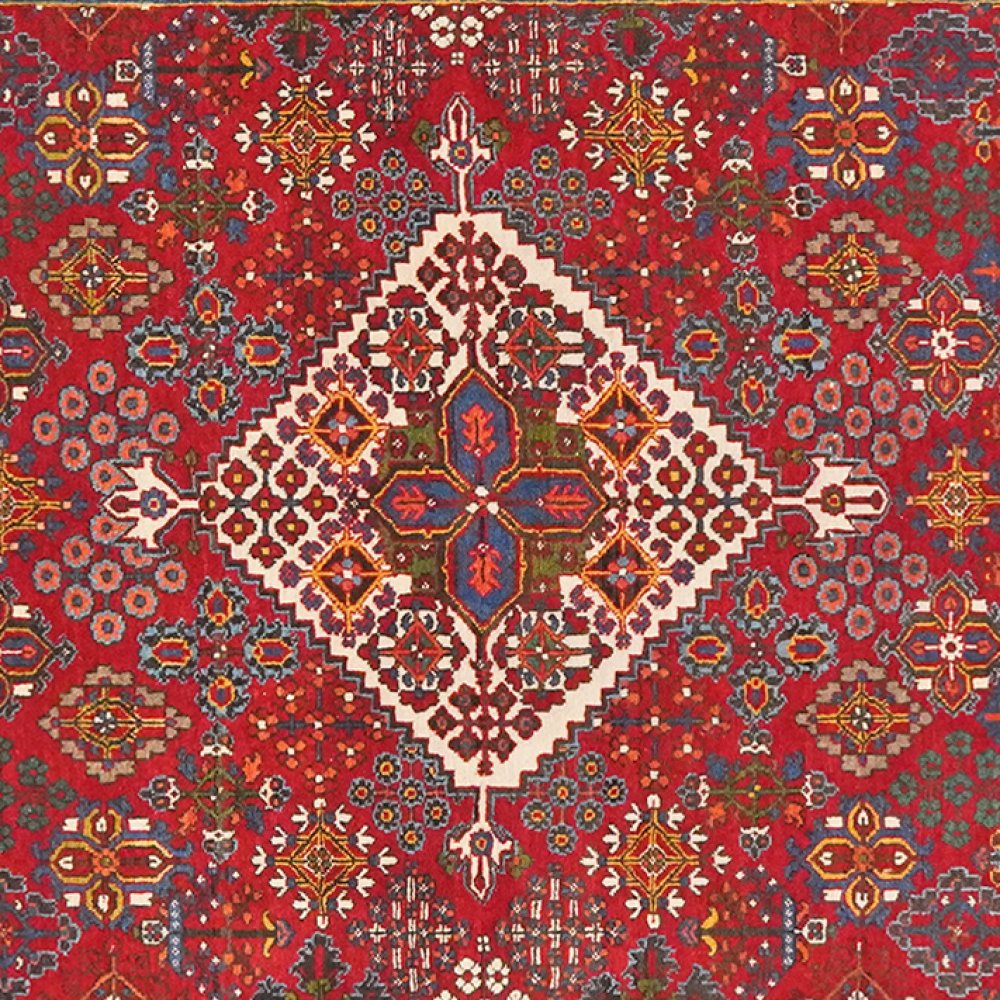 Meymeh — Hand-knotted, 110x166 cm, Red, 100% Virgin Wool | View 4