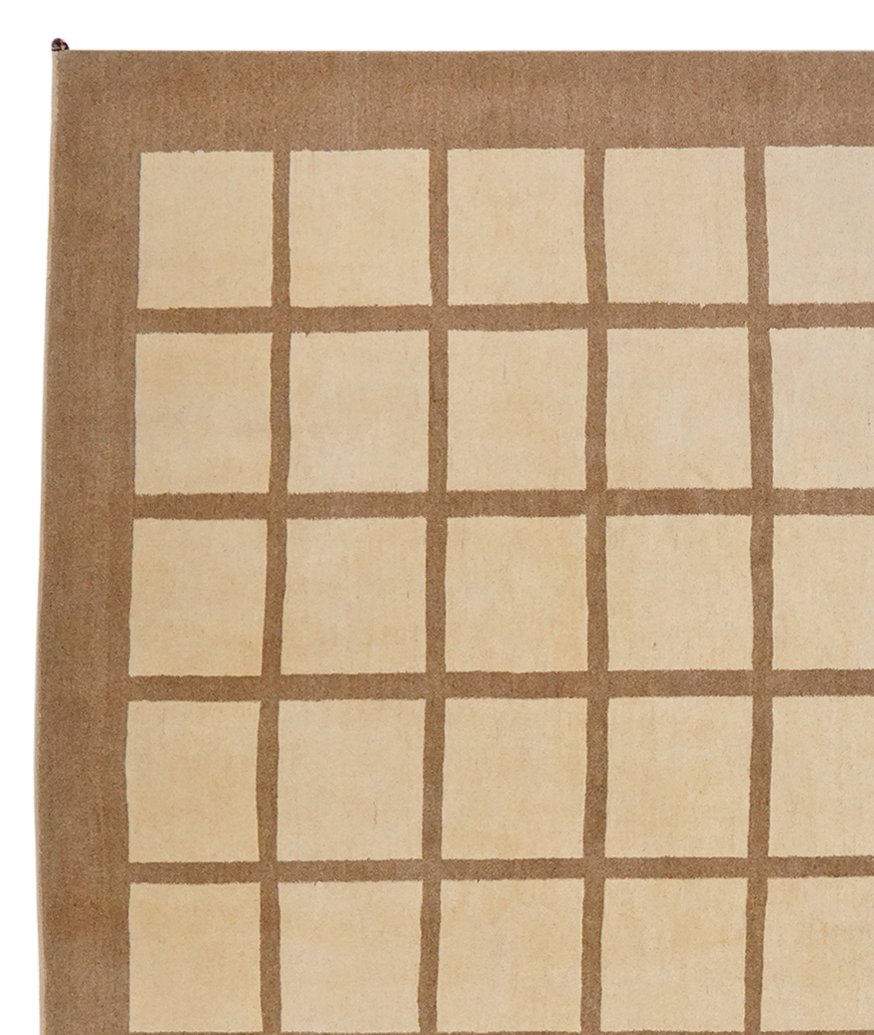 Rizbaf — Hand-knotted, 247x343 cm, Beige, 100% Virgin Wool | View 3