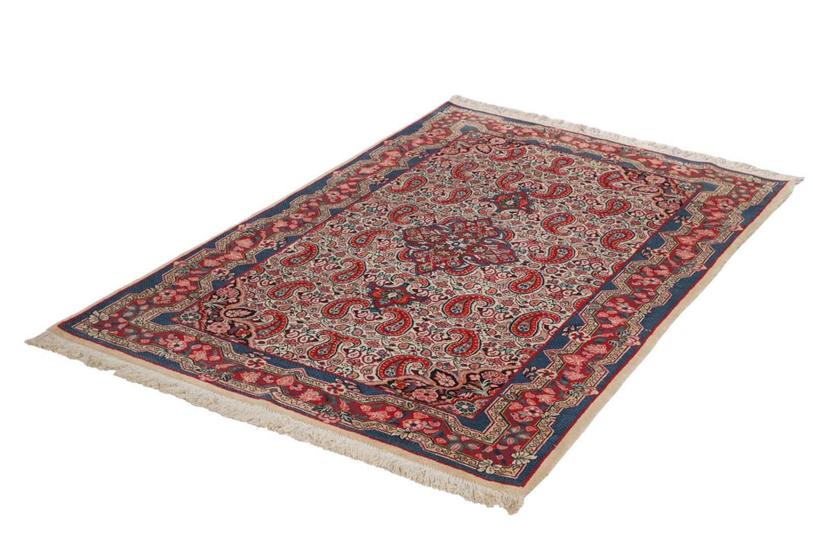 Ghiassabad — Hand-knotted, 102x156 cm, Beige, 100% Virgin Wool | View 6