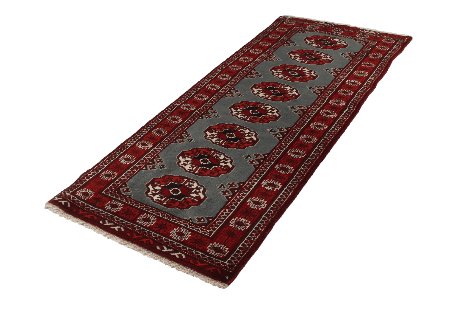 Nasrabad — Hand-knotted, 100x149 cm, Red, 100% Virgin Wool | View 5
