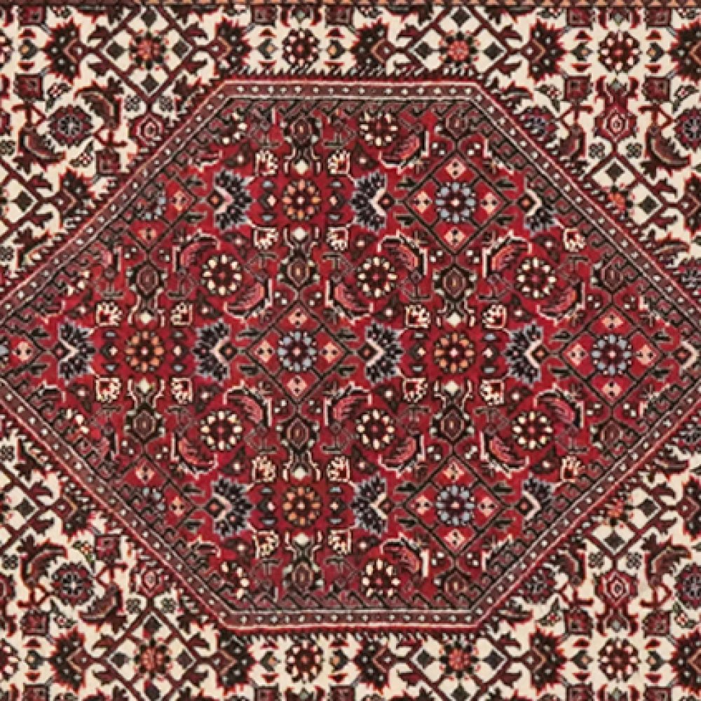 Bidjar Bookan — Hand-knotted, 80x264 cm, Beige, 90% Schurwolle, 10% Seide | View 4