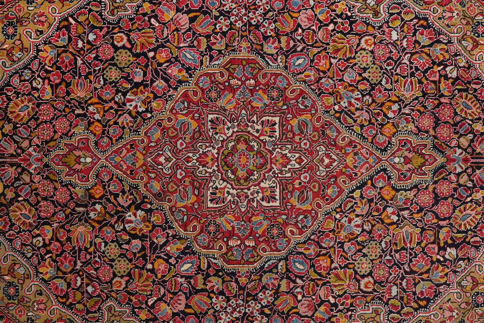 Djozan — Hand-knotted, 134x204 cm, Blue, 100% Virgin Wool | View 4
