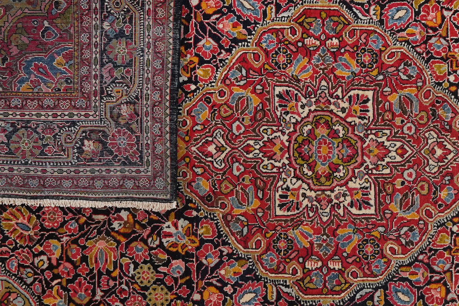Djozan — Hand-knotted, 134x204 cm, Blue, 100% Virgin Wool | View 5