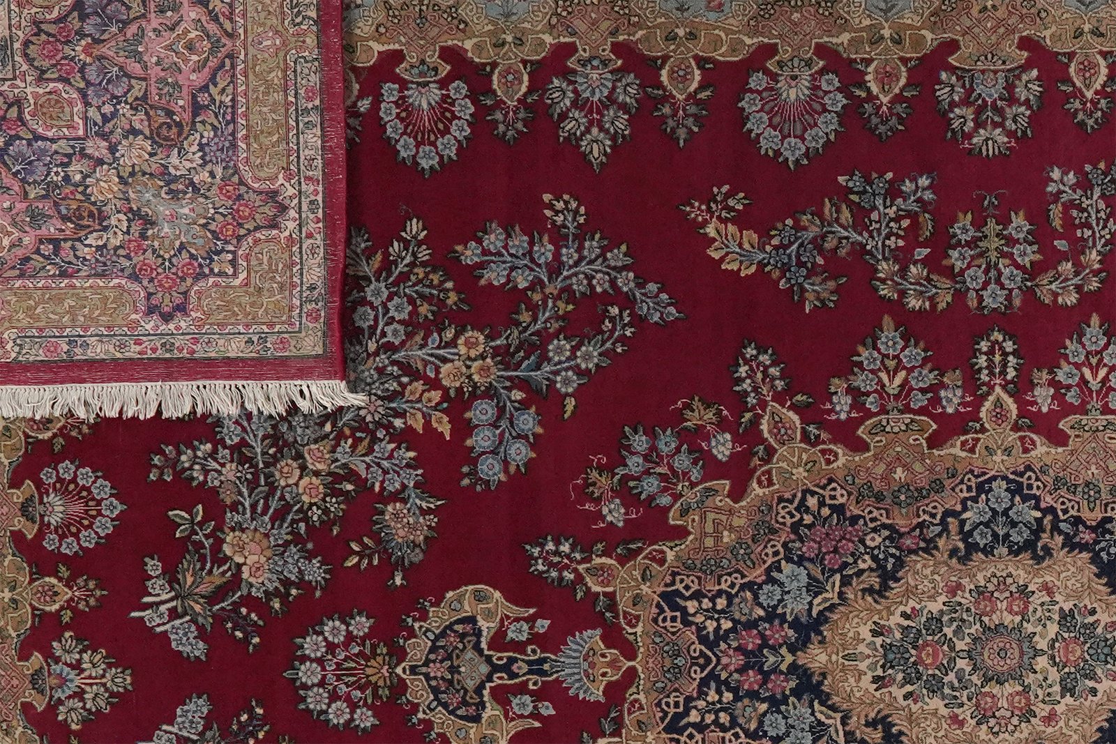 Ravar — Hand-knotted, 275x366 cm, Red, 100% Virgin Wool | View 5