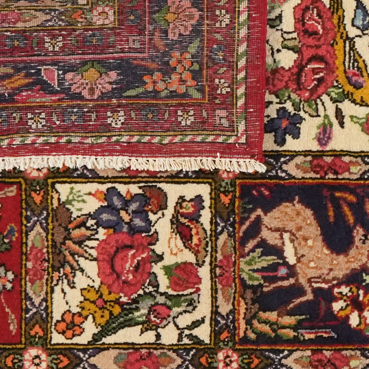 Bakhtiar — Hand-knotted, 108x146 cm, Multicolor, 100% Virgin Wool | View 6