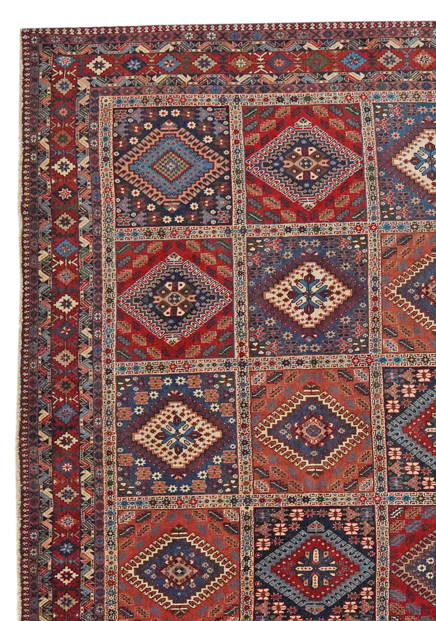 Yalameh — Hand-knotted, 255x303 cm, Multicolor, 100% Virgin Wool | View 3