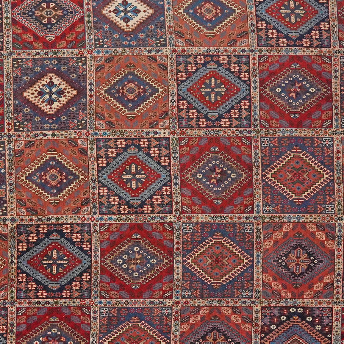 Yalameh — Hand-knotted, 255x303 cm, Multicolor, 100% Virgin Wool | View 4