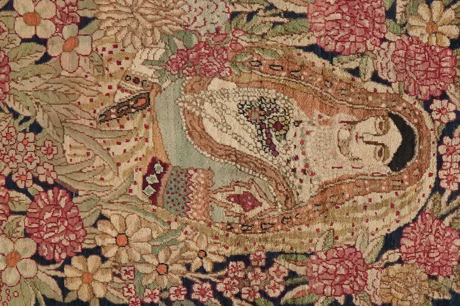 Ravar — Hand-knotted, 62x90 cm, Blue, 100% Virgin Wool | View 4