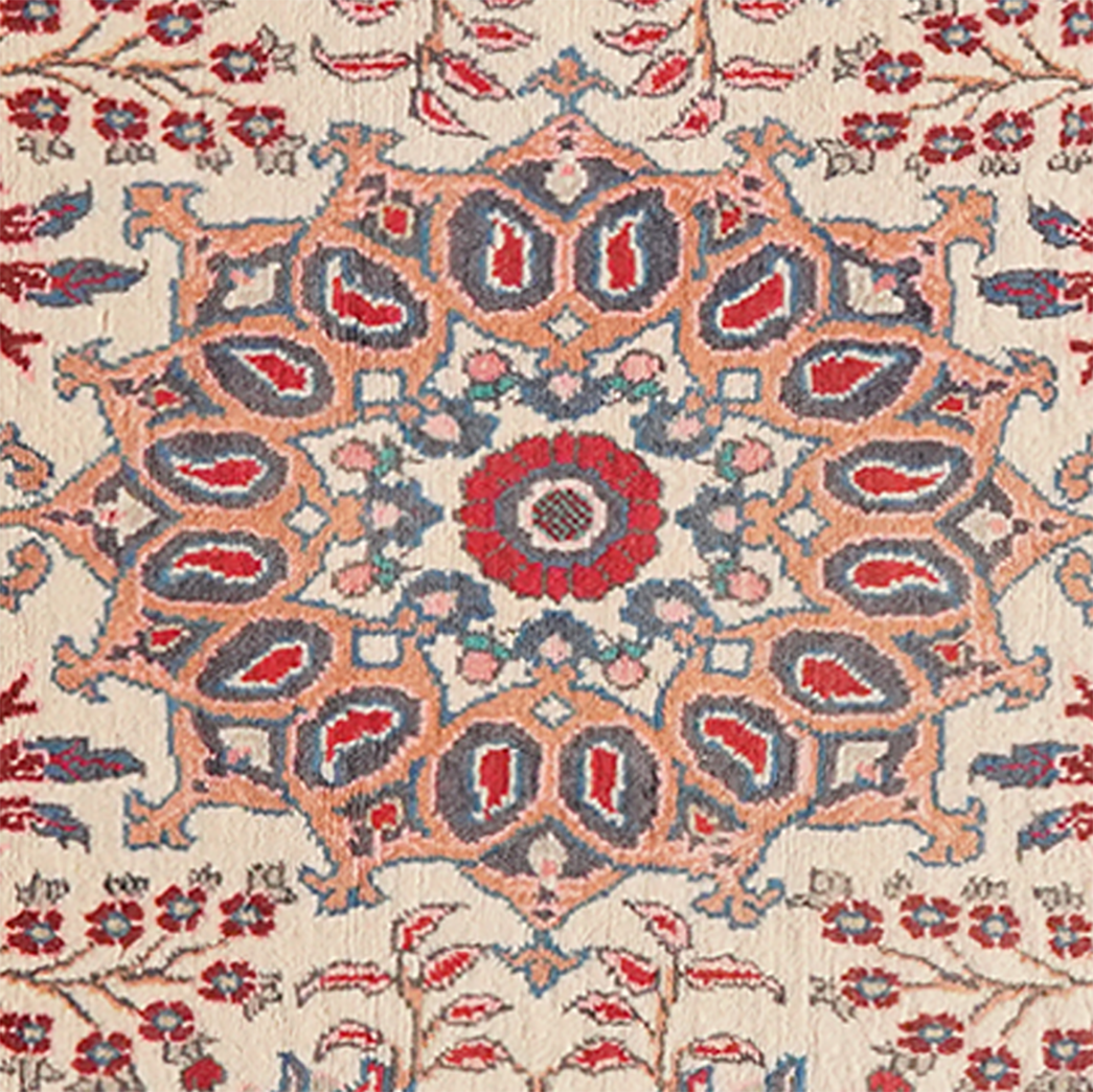 Bidjar — Handgefertigt, 129x85 cm, Rot, 100% Virgin Wool | View 5