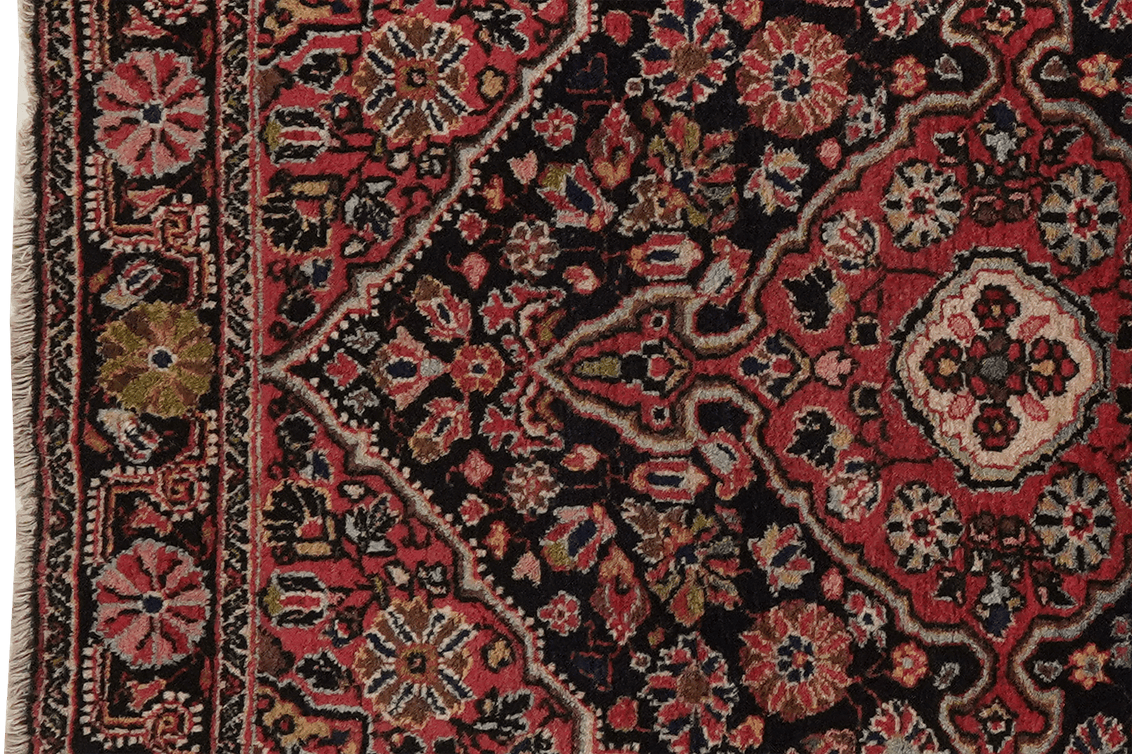 Djozan — Hand-knotted, 66x93 cm, Blue, 100% Virgin Wool | View 3