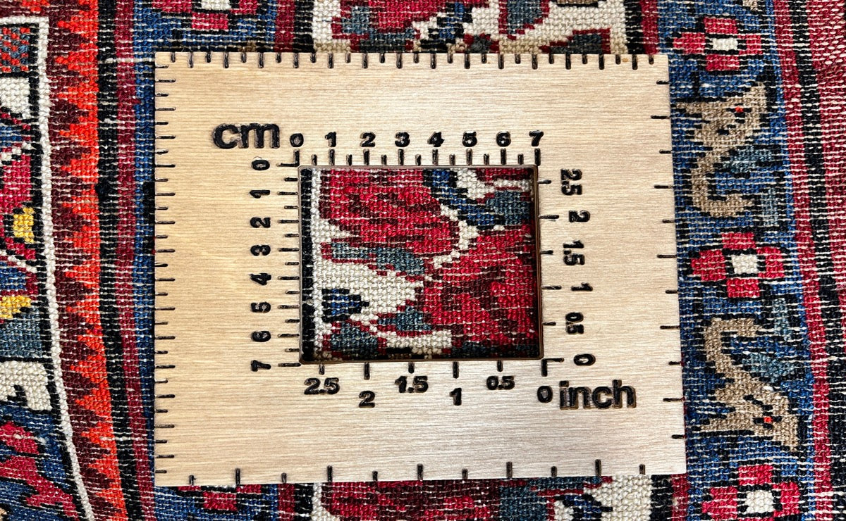 Zandjan — Hand-knotted, 145x224 cm, Red, 100% Virgin Wool | View 11