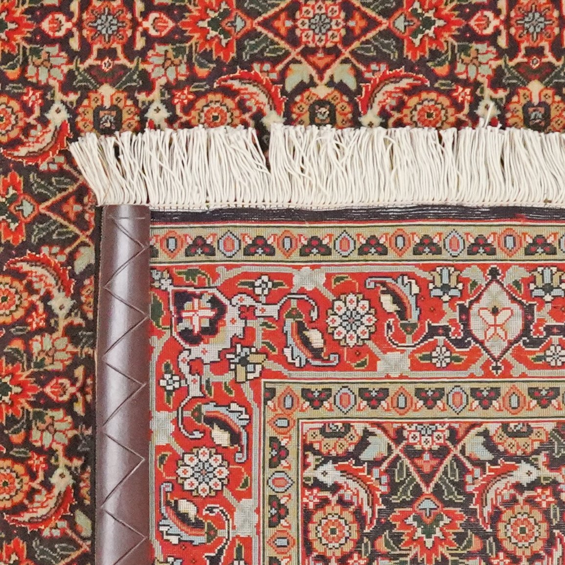 Tabriz 50 Raj — Hand-knotted, 100x153 cm, Blue, 95% Schurwolle, 5% Seide | View 6