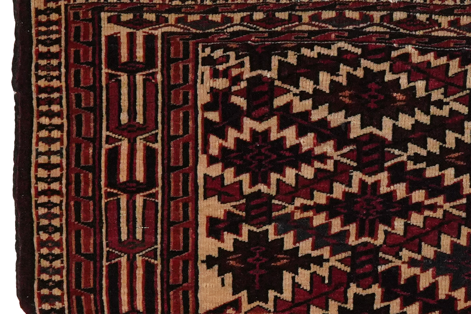 Osmolduk — Handgefertigt, 100x43 cm, Bunt, 100% Virgin Wool | Detail view