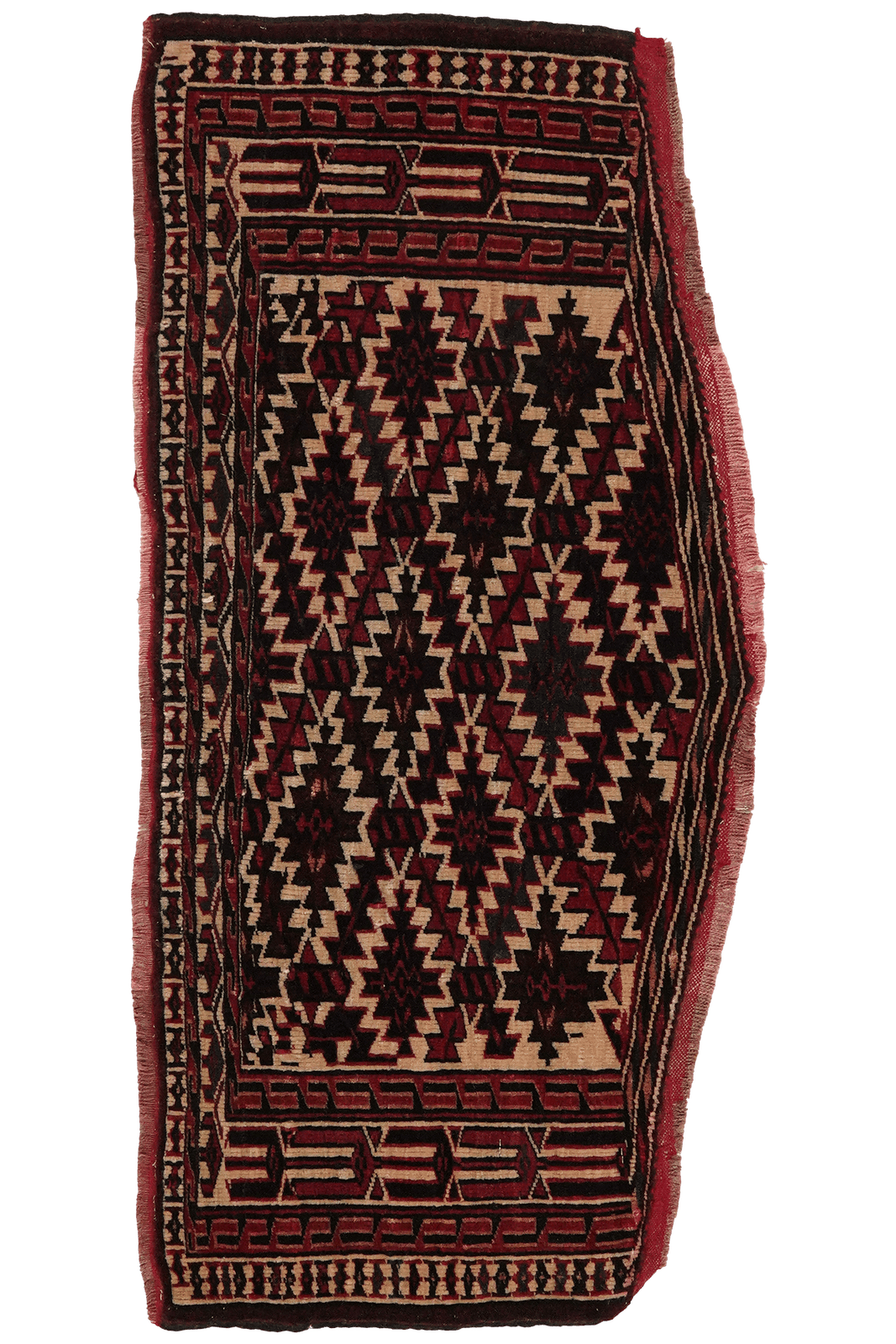 Osmolduk — Hand-knotted, 43x100 cm, Beige, 100% Virgin Wool | Main view