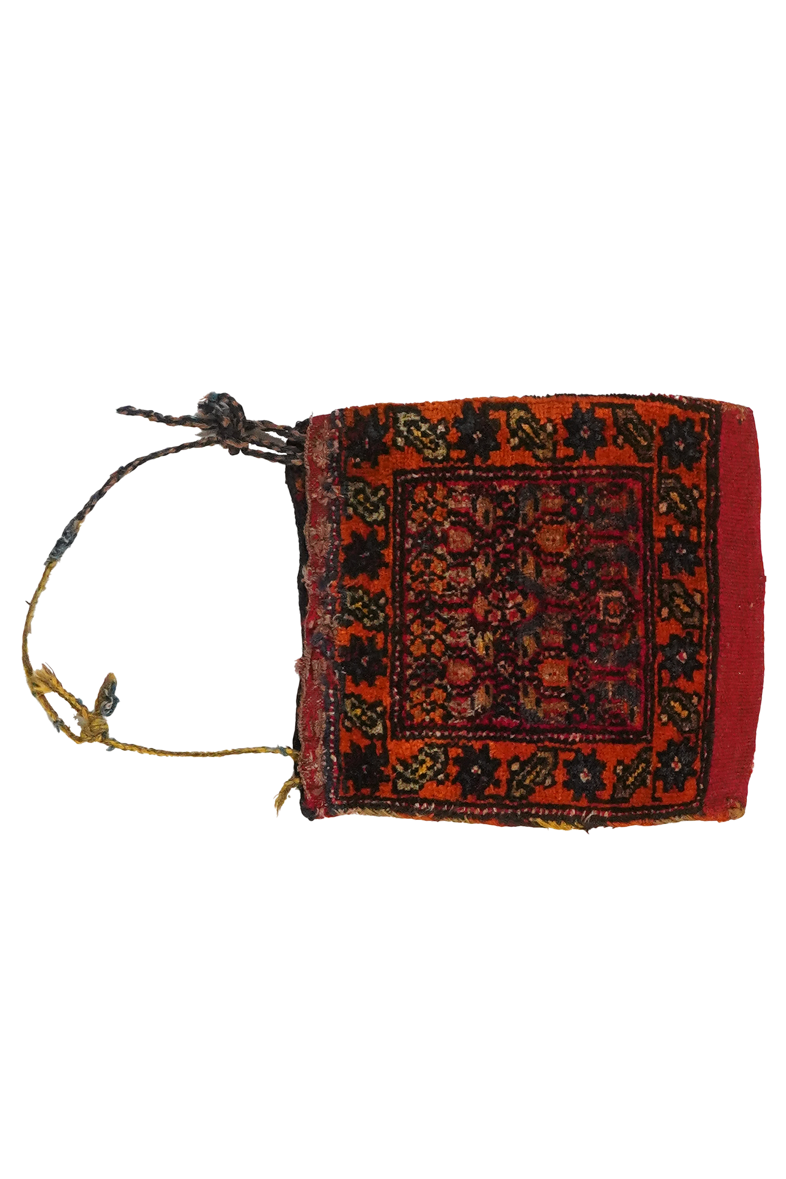 Bidjar — Handgefertigt, 31x30 cm, Orange, 100% Virgin Wool | Main view