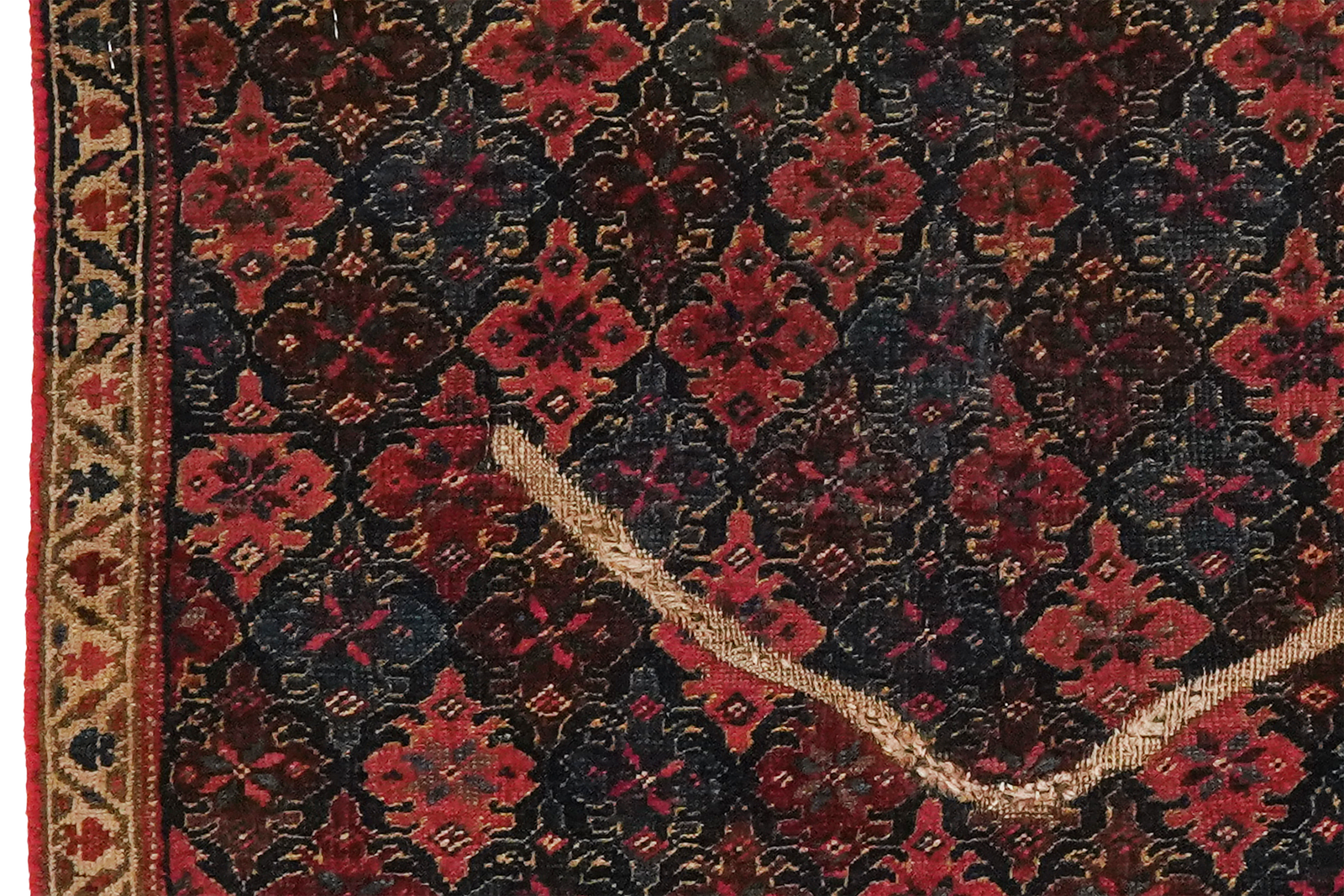 Bidjar — Handgefertigt, 80x60 cm, Beige, 100% Virgin Wool | View 4