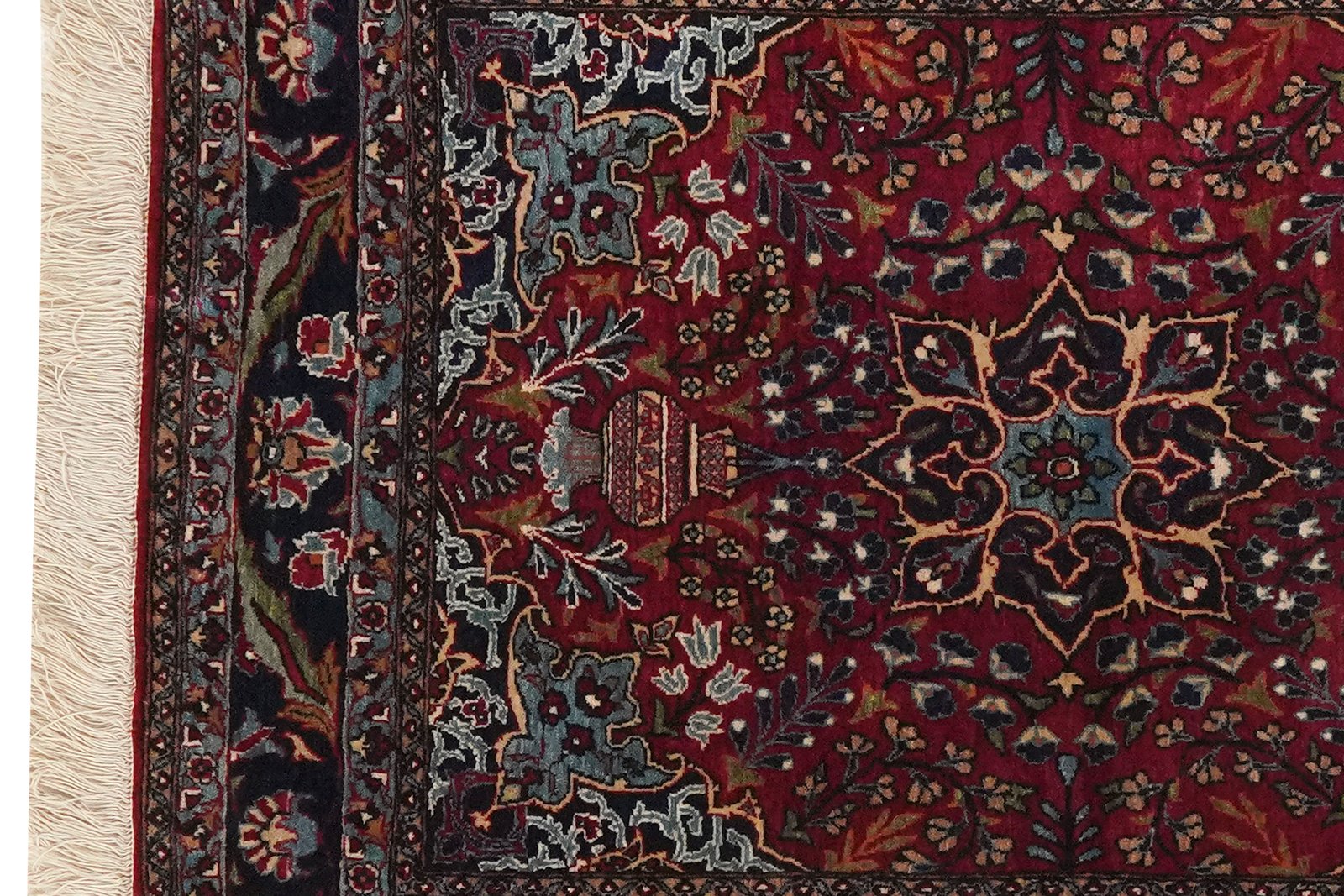 Toudeshk — Hand-knotted, 70x95 cm, Red, 100% Virgin Wool | View 3