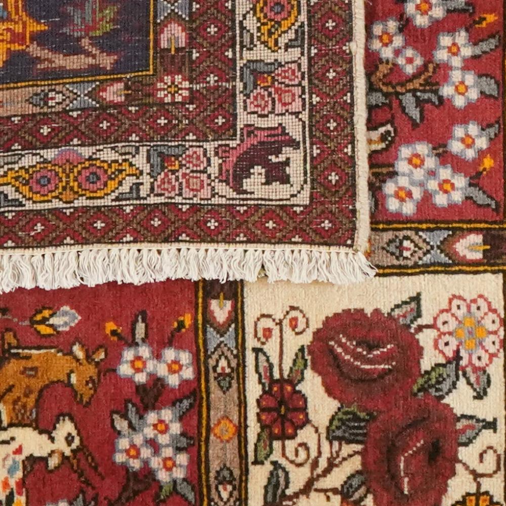 Bakhtiar — Hand-knotted, 101x135 cm, Multicolor, 100% Virgin Wool | View 6