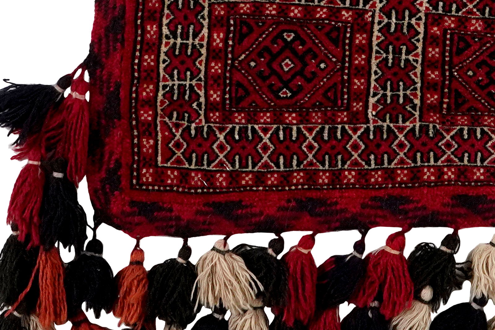 Osmolduk — Handgefertigt, 80x64 cm, Bunt, 100% Virgin Wool | Detail view