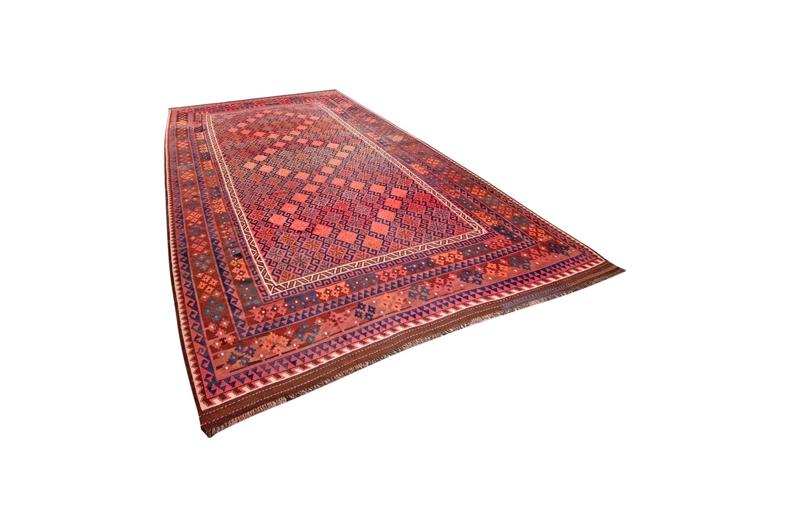 Kelim Belutch Old — Handmade, 248x430 cm, Brown, 100% Virgin Wool | View 5