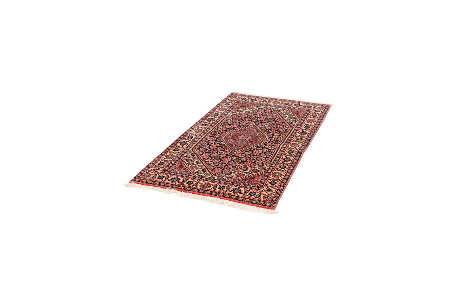 Bidjar Zandjan — Handgefertigt, 140x82 cm, Beige, 100% Virgin Wool | View 6