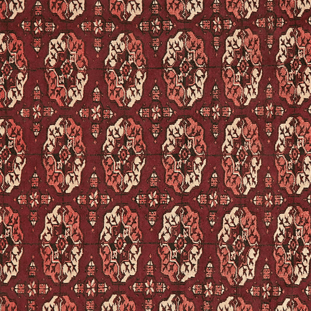 Turkman — Hand-knotted, 194x267 cm, Brown, 100% Virgin Wool | View 4