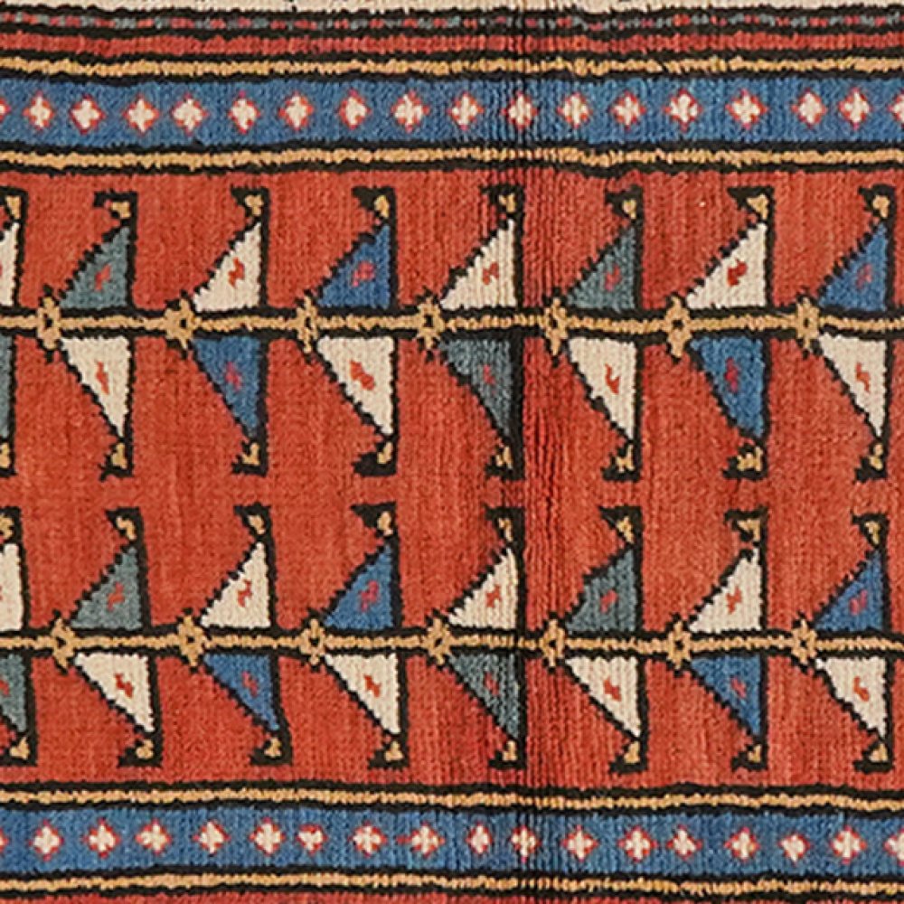 Kars — Hand-knotted, 83x138 cm, Red, 100% Virgin Wool | View 4