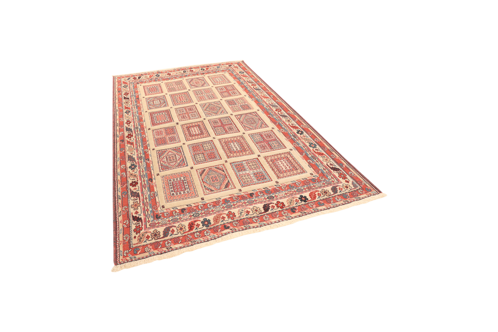 Sumak Belutch — Handmade, 154x212 cm, Beige, 100% Virgin Wool | View 5