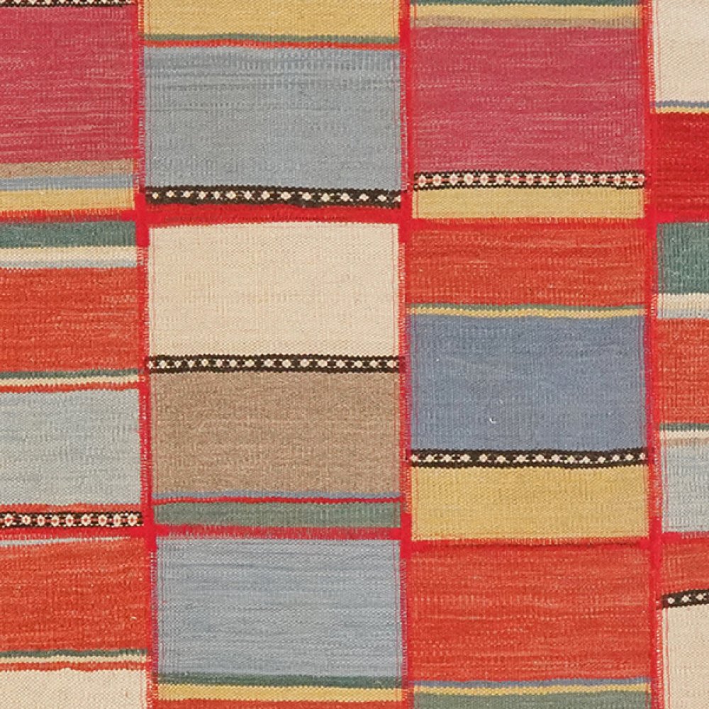 Kelim Tekkeh — Handmade, 110x190 cm, Multicolor, 100% Virgin Wool | View 4