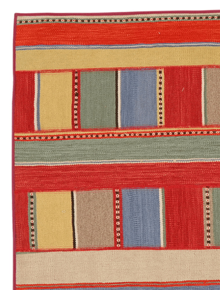 Kelim Tekkeh — Handmade, 121x173 cm, Multicolor, 100% Virgin Wool | View 3