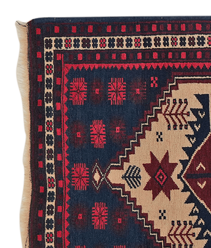 Yagdjibedir — Hand-knotted, 74x125 cm, Beige, 100% Virgin Wool | View 3