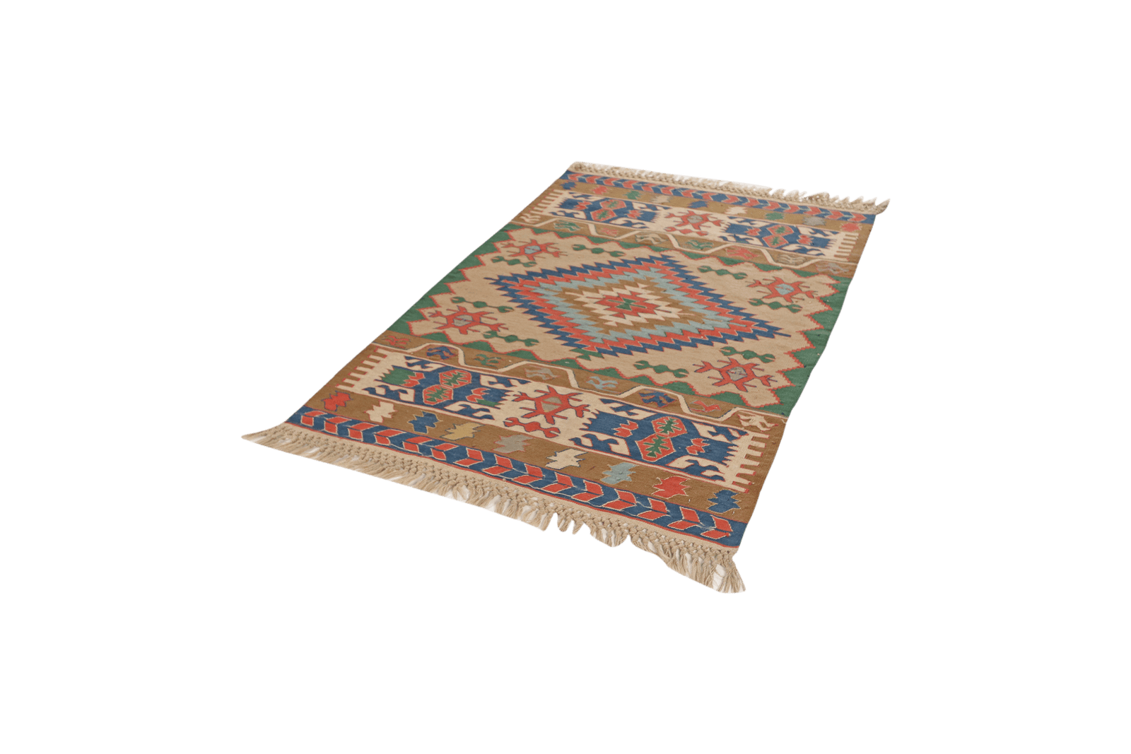 Kelim — Handmade, 107x158 cm, Multicolor, 100% Virgin Wool | View 5