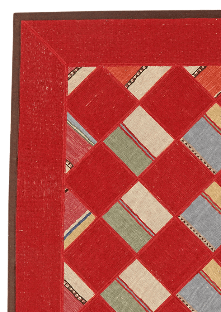 Kelim Tekkeh — Handmade, 154x178 cm, Multicolor, 100% Virgin Wool | View 3