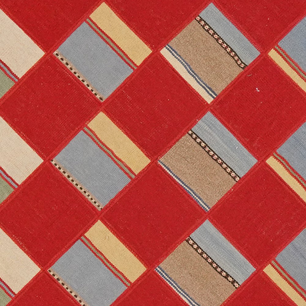 Kelim Tekkeh — Handmade, 154x178 cm, Multicolor, 100% Virgin Wool | View 4