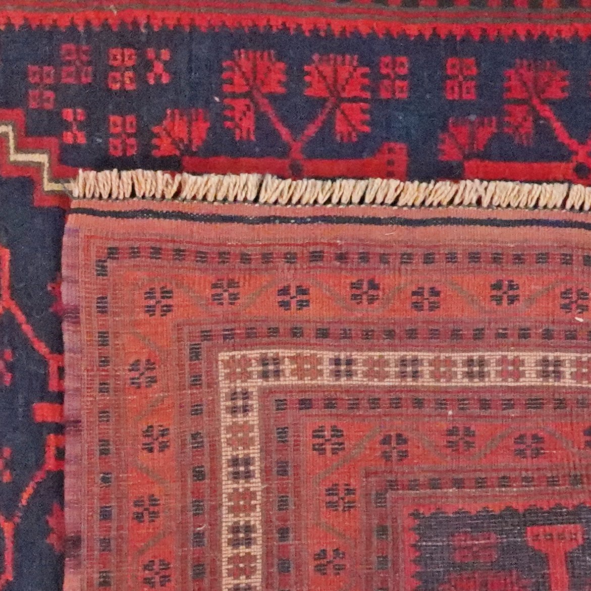 Yagdjibedir — Hand-knotted, 105x192 cm, Blue, 100% Virgin Wool | View 6