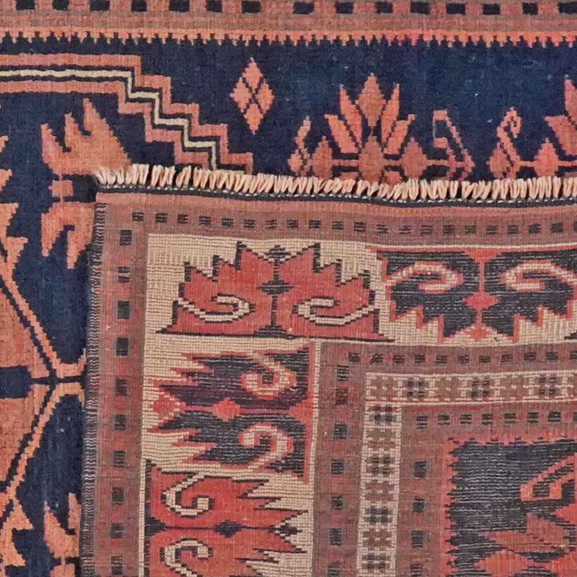 Yagdjibedir — Hand-knotted, 104x172 cm, Blue, 100% Virgin Wool | View 6