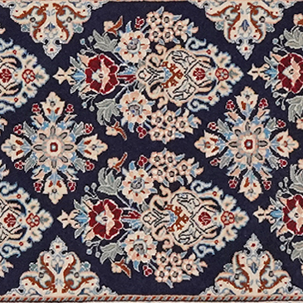 Nain 6La — Handgefertigt, 207x49 cm, Beige, 100% Virgin Wool | View 5