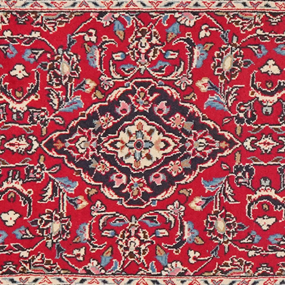 Ardakan — Hand-knotted, 80x306 cm, Red, 100% Virgin Wool | View 4